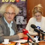 Konferencja dotycząca Europejskiego Tygodnia Zrównoważonego Transportu. Andrzej Mochoń - prezes Targów Kielce / Marzena Mąkosa / Radio Kielce