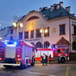 Akcja straży pożarnej na ulicy Sienkiewicza / Marzena Mąkosa / Radio Kielce