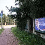 Plakaty wyborcze przy ulicy Gustawa Morcinka / Marzena Mąkosa / Radio Kielce