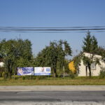 Plakaty wyborcze przy ulicy Gustawa Morcinka / Marzena Mąkosa / Radio Kielce