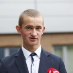 Konferencja Kukiz'15. Na zdjęciu: Kacper Adamiec / Marzena Mąkosa / Radio Kielce