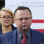 Konferencja SLD. Na zdjęciu: Andrzej Szejna / Marzena Mąkosa / Radio Kielce