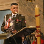 Msza święta za żołnierzy Wojsk Obrony Terytorialnej. Na zdjęciu płk Artur Barański / Marzena Mąkosa / Radio Kielce