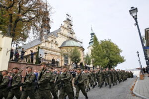 Msza święta za żołnierzy Wojsk Obrony Terytorialnej / Marzena Mąkosa / Radio Kielce