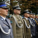 Uroczystości przed Pomnikiem Armii Krajowej na Skwerze Żeromskiego / Marzena Mąkosa / Radio Kielce