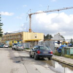 Rozbudowa zespołu mieszkań chronionych przy ośrodku zdrowia Caritas w Wiśniówce wraz z przebudową istniejącego budynku przychodni / Marzena Mąkosa / Radio Kielce