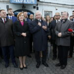 Konferencja PiS na Rynku w Jędrzejowie / Marzena Mąkosa / Radio Kielce