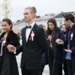 Polonez na kieleckim Rynku / Marzena Mąkosa / Radio Kielce