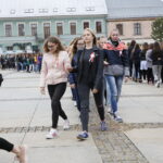 Polonez na kieleckim Rynku / Marzena Mąkosa / Radio Kielce