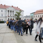 Polonez na kieleckim Rynku / Marzena Mąkosa / Radio Kielce