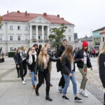 Polonez na kieleckim Rynku / Marzena Mąkosa / Radio Kielce