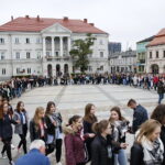 Polonez na kieleckim Rynku / Marzena Mąkosa / Radio Kielce