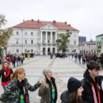 Polonez na kieleckim Rynku / Marzena Mąkosa / Radio Kielce