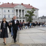 Polonez na kieleckim Rynku / Marzena Mąkosa / Radio Kielce