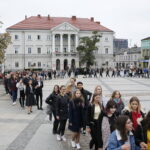 Polonez na kieleckim Rynku / Marzena Mąkosa / Radio Kielce