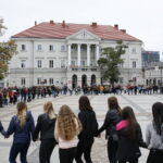 Polonez na kieleckim Rynku / Marzena Mąkosa / Radio Kielce