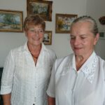 Od lewej: Mirosława Banaś i Grażyna Kaczmarska - córki Marii Sowiar-Chodnikiewicz, Sprawiedliwej Wśród Narodów Świata / arch. prywatne