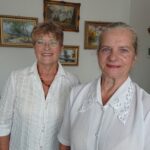 Od lewej: Mirosława Banaś i Grażyna Kaczmarska - córki Marii Sowiar-Chodnikiewicz, Sprawiedliwej Wśród Narodów Świata / arch. prywatne