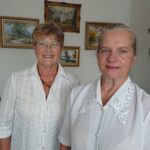 Od lewej Mirosława Banaś i Grażyna Kaczmarska - córki Marii Sowiar-Chodnikiewicz, Sprawiedliwej Wśród Narodów Świata / arch. prywatne