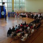 Powiatowe rozpoczęcie roku szkolnego w LO im. Stanisława Staszica w Ostrowcu Świętokrzyskim / Emilia Sitarska / Radio Kielce