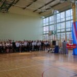 Powiatowe rozpoczęcie roku szkolnego w LO im. Stanisława Staszica w Ostrowcu Świętokrzyskim / Emilia Sitarska / Radio Kielce