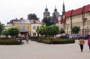 Rynek w Opatowie / Teresa Czajkowska / Radio Kielce