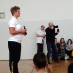 Sadowie. Lekcja WF-u z Anitą Włodarczyk / Emilia Sitarska / Radio Kielce