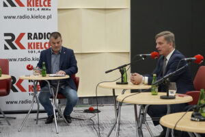 Studio Polityczne Radia Kielce / Robert Felczak / Radio Kielce