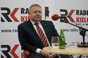 Studio Polityczne Radia Kielce. Marcin Kornaga, Polskie Stronnictwo Ludowe / Robert Felczak / Radio Kielce