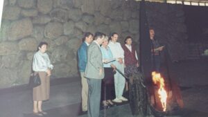 Uroczystość wręczenia odznaczenia Sprawiedliwego Wśród Narodów Świata, Jerozolima, 1989 / arch. prywatne