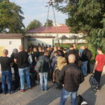 08.09.2018 Kielce. Centrum Przygotowań do misji Zagranicznych. Pierwsze wcielenie ochotników do 10. Świętokrzyskiej Brygady Obrony Terytorialnej / Wiktor Dziarmaga / Radio Kielce