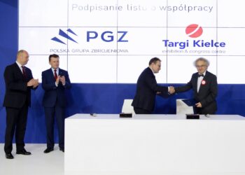 Podpisanie umowy o dalszej współpracy pomiędzy Polską Grupą Zbrojeniową, a Targami Kielce / WH/Targi Kielce