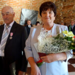 „Złote gody” par z Motkowic. Na zdjęciu Genowefa i Kazimierz Fiuk / Ewa Pociejowska-Gawęda / Radio Kielce