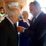 „Złote gody” par z Motkowic. Na zdjęciu Janina i Jan Banaś / Ewa Pociejowska-Gawęda / Radio Kielce