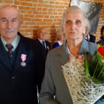 „Złote gody” par z Motkowic. Na zdjęciu Wanda i Kazimierz Cichy / Ewa Pociejowska-Gawęda / Radio Kielce