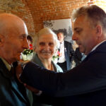 „Złote gody” par z Motkowic. Na zdjęciu Wanda i Kazimierz Cichy / Ewa Pociejowska-Gawęda / Radio Kielce