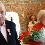 „Złote gody” par z Motkowic. Na zdjęciu Władysława i Henryk Blicharscy / Ewa Pociejowska-Gawęda / Radio Kielce