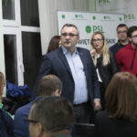 Sztab wyborczy Polskiego Stronnictwa Ludowego / Marzena Mąkosa / Radio Kielce