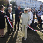 Otwarcie boiska do siatkówki plażowej przy Zespole Szkół Ekonomicznych przy ul. Langiewicza w Kielcach / Jarosław Kubalski / Radio Kielce