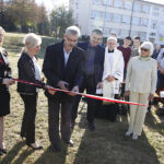 Otwarcie boiska do siatkówki plażowej przy Zespole Szkół Ekonomicznych przy ul. Langiewicza w Kielcach / Jarosław Kubalski / Radio Kielce