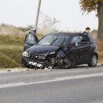 Wypadek w Skorzeszycach / Jarosław Kubalski / Radio Kielce