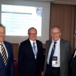 Kielce. Konferencja medyczna dotycząca odporności organizmu. Na zdjęciu (od lewej): profesor Stanisław Góźdź - dyrektor ŚCO, profesor Marcin Pasiarski - kierownik Kliniki Hematologii i Transplantacji Szpiku ŚCO, profesor Jacek Roliński - kierownik Katedry i Zakładu Immunologii Klinicznej UM w Lublinie, profesor Maciej Siedlar - konsultant krajowy w dziedzinie immunologii / Radio Kielce