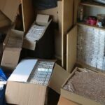 Ponad 200 tysięcy sztuk nielegalnych papierosów. Dwaj mężczyźni zatrzymani / świętokrzyska policja