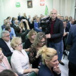 Sztab wyborczy Polskiego Stronnictwa Ludowego / Marzena Mąkosa / Radio Kielce