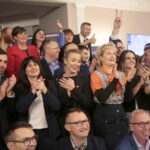 Sztab wyborczy Projektu Świętokrzyskie Bogdana Wenty / Marzena Mąkosa / Radio Kielce