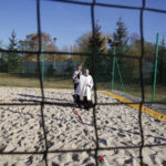 Otwarcie boiska do siatkówki plażowej przy Zespole Szkół Ekonomicznych przy ul. Langiewicza w Kielcach / Jarosław Kubalski / Radio Kielce