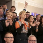 Sztab wyborczy Projektu Świętokrzyskie Bogdana Wenty / Marzena Mąkosa / Radio Kielce