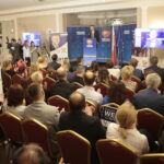 Sztab wyborczy Projektu Świętokrzyskie Bogdana Wenty / Marzena Mąkosa / Radio Kielce