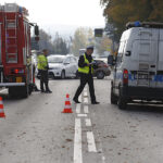 Wypadek w Skorzeszycach / Jarosław Kubalski / Radio Kielce