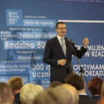 Wizyta premiera Mateusza Morawieckiego w Ostrowcu Świętokrzyskim / Marzena Mąkosa / Radio Kielce